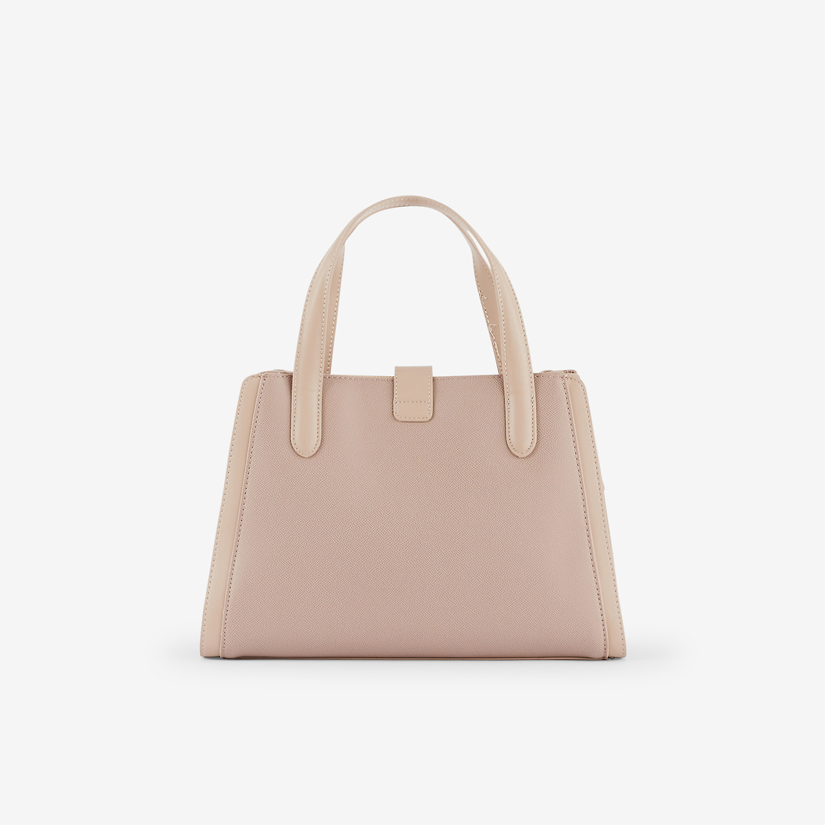 Sac à main saffiano taupe