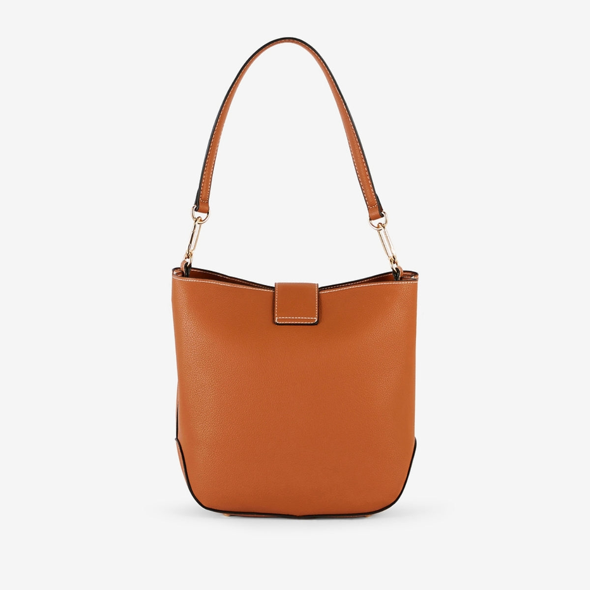 Sac hobo porté épaule camel