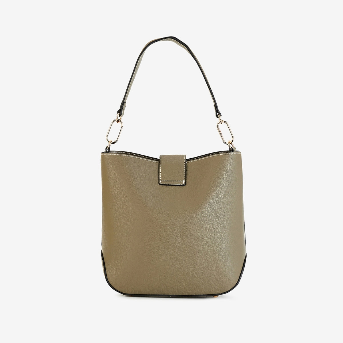 Sac hobo porté épaule kaki