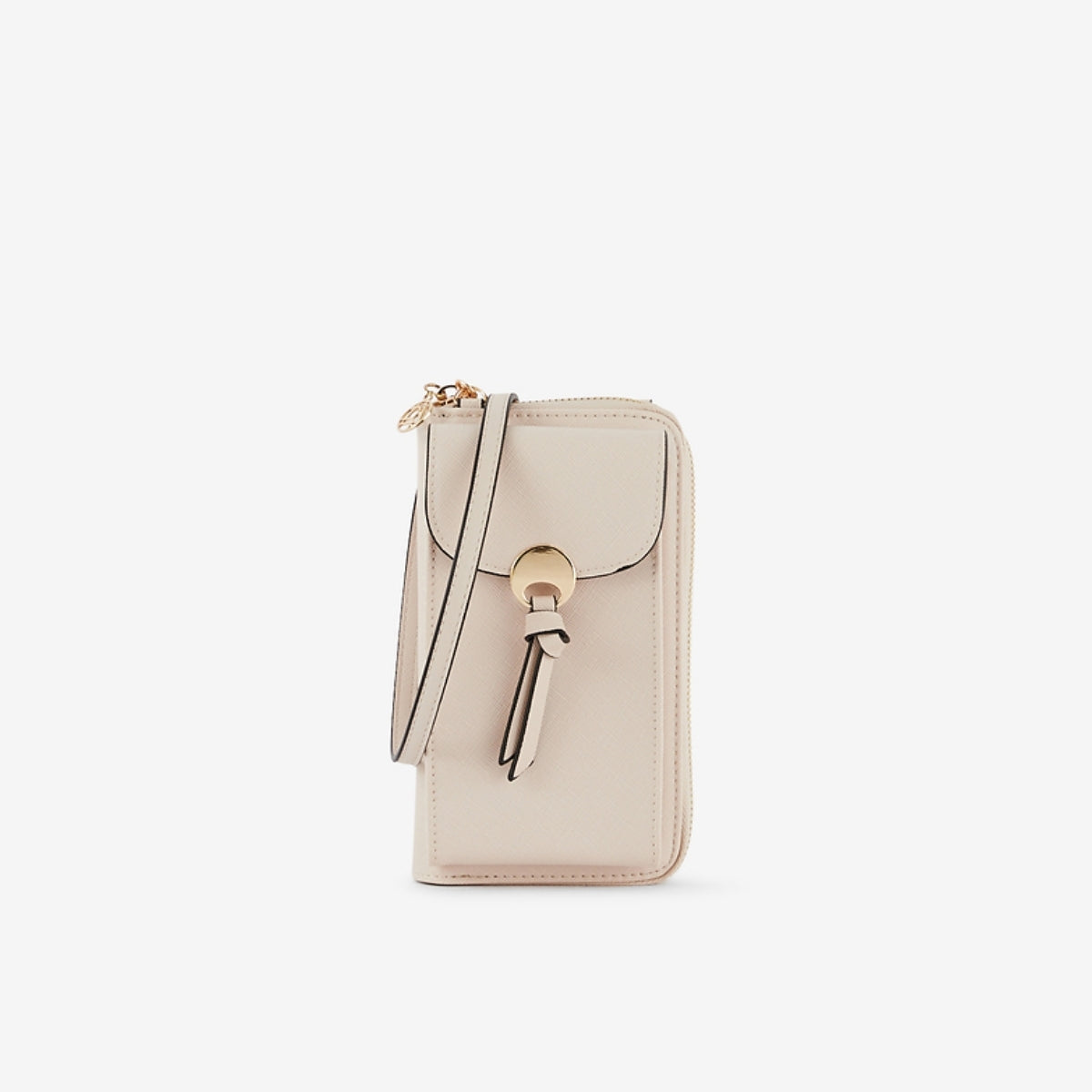 Pochette de téléphone écru