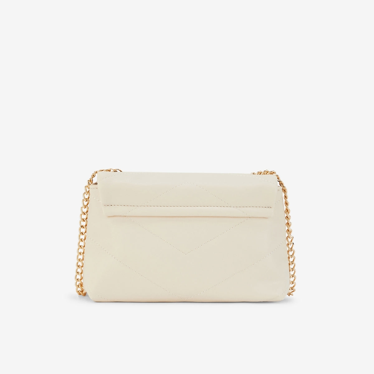 Sac à bandoulière matelassé blanc