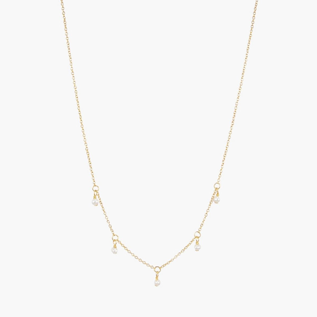 Collier perles d'imitation Argent Garanti