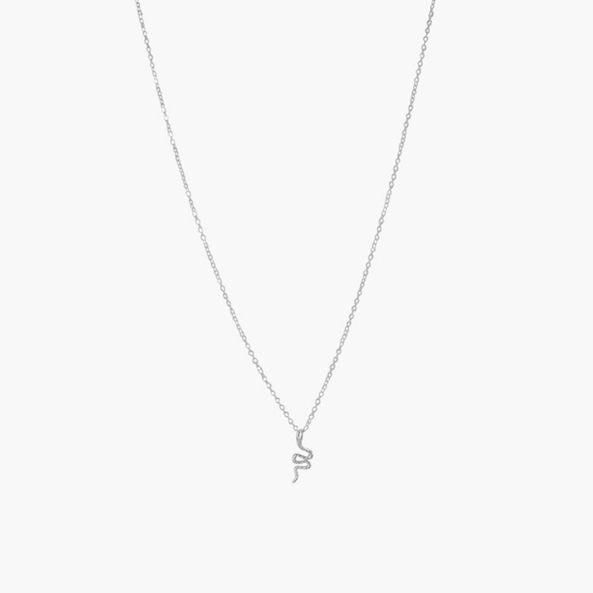 Collier serpent Argent Garanti Silver Idol