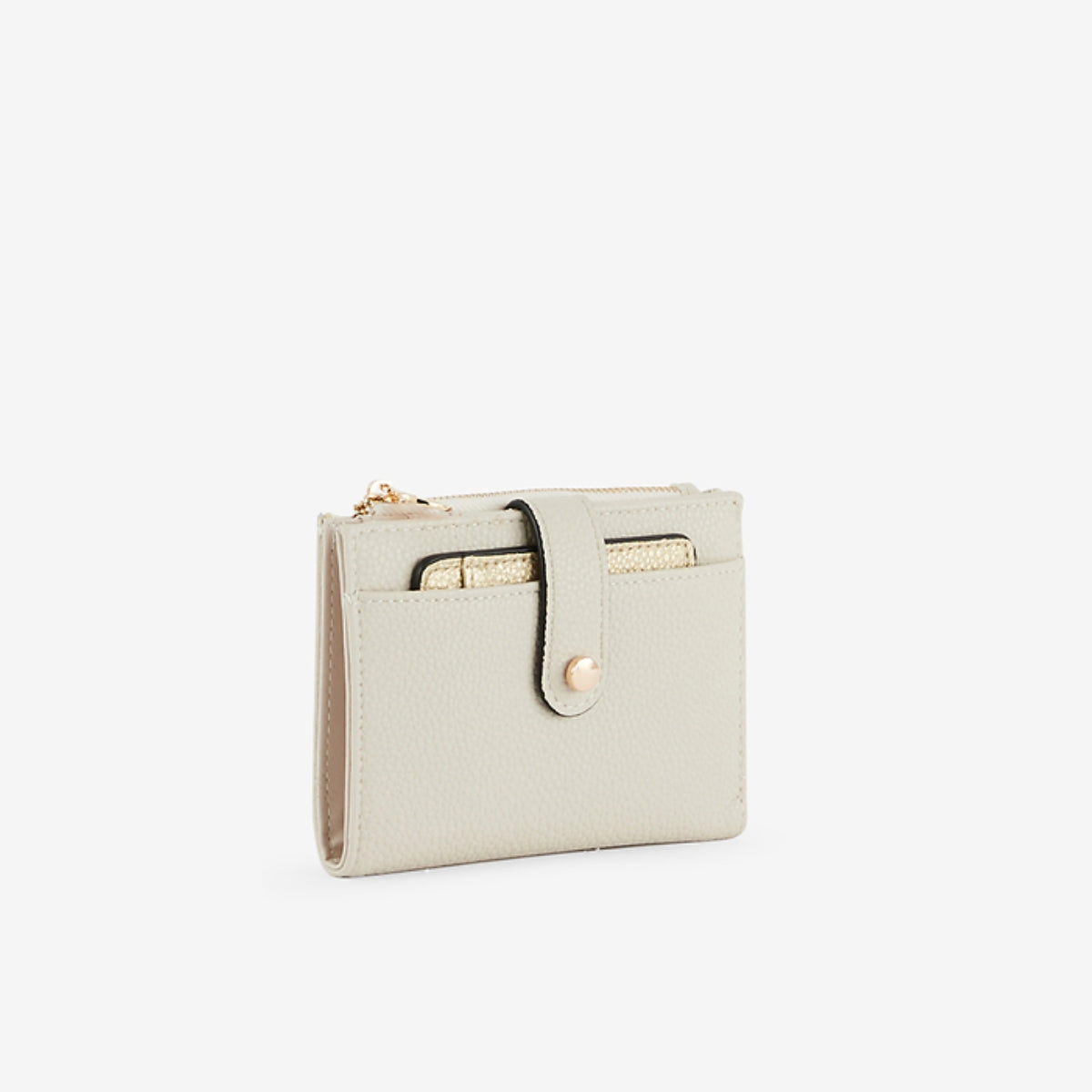 Porte carte écru
