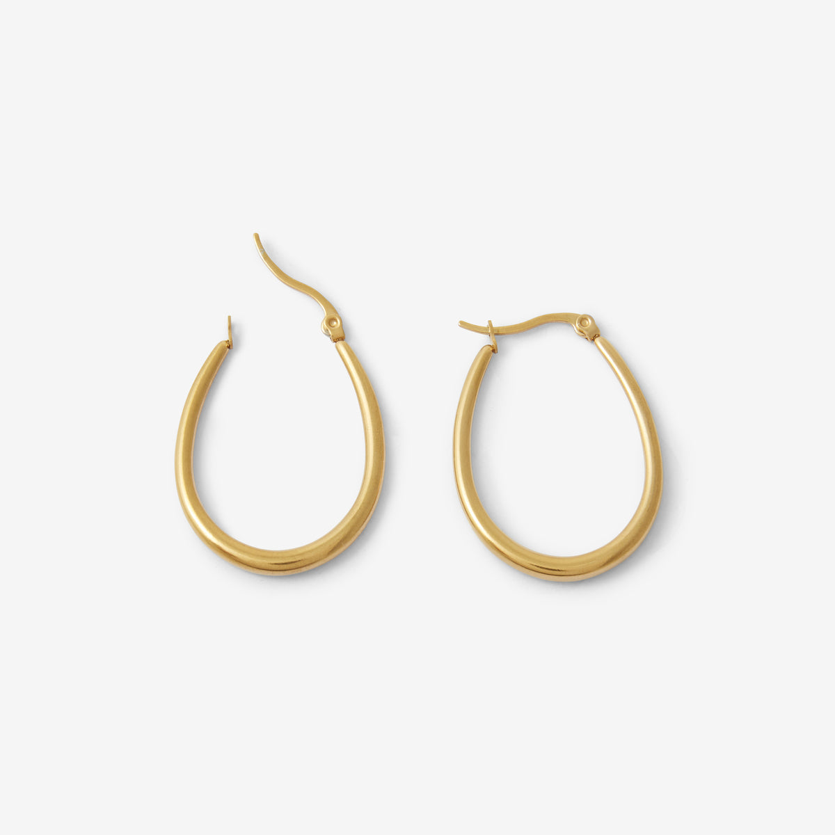 Créoles acier inoxydable