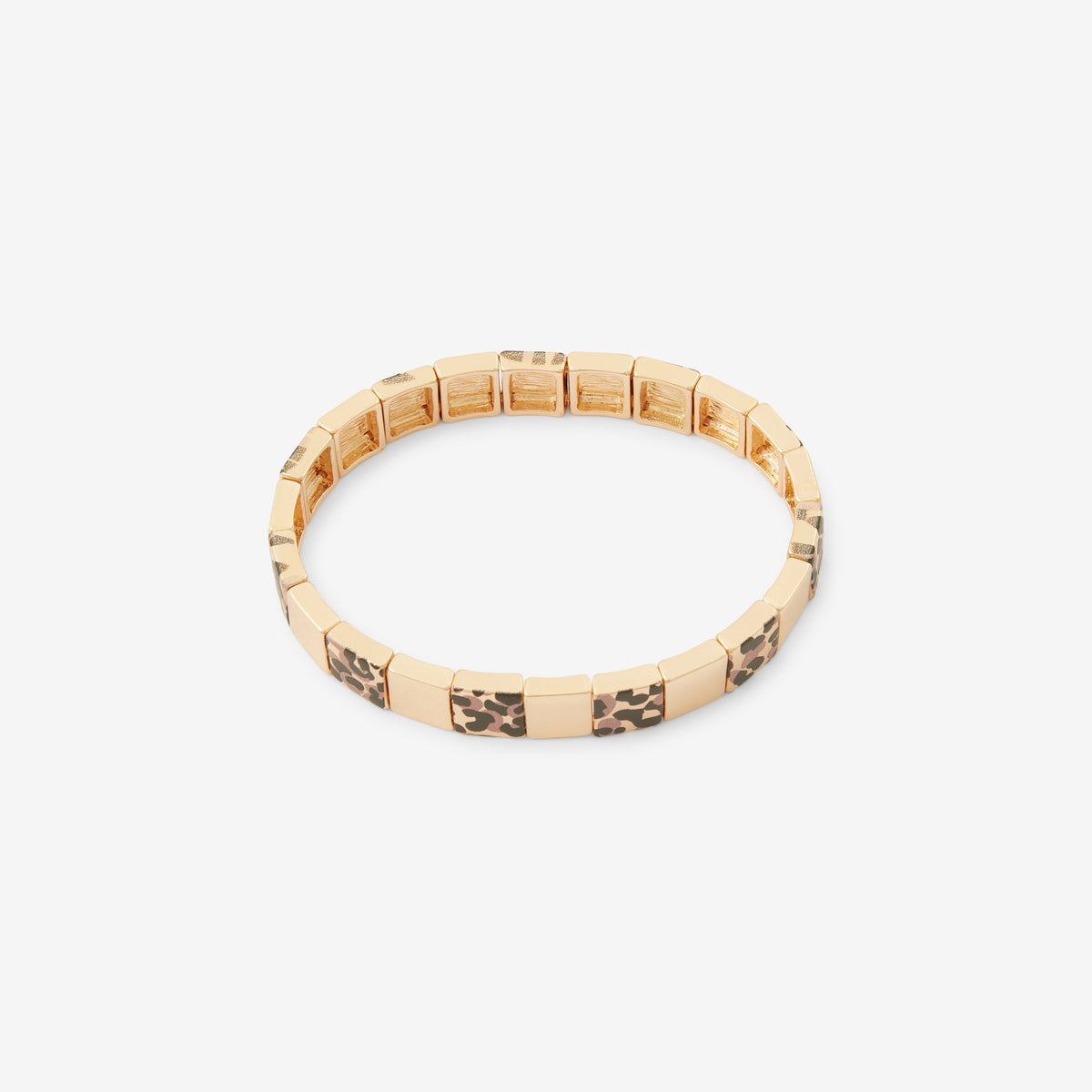 Bracelet Balagane à imprimé léopard