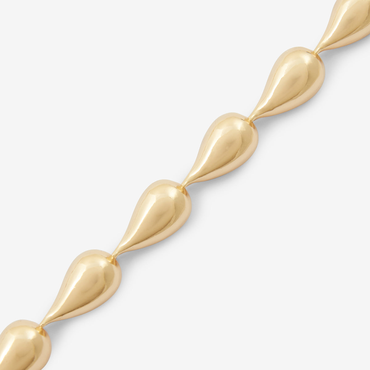 Bracelet goutte doré