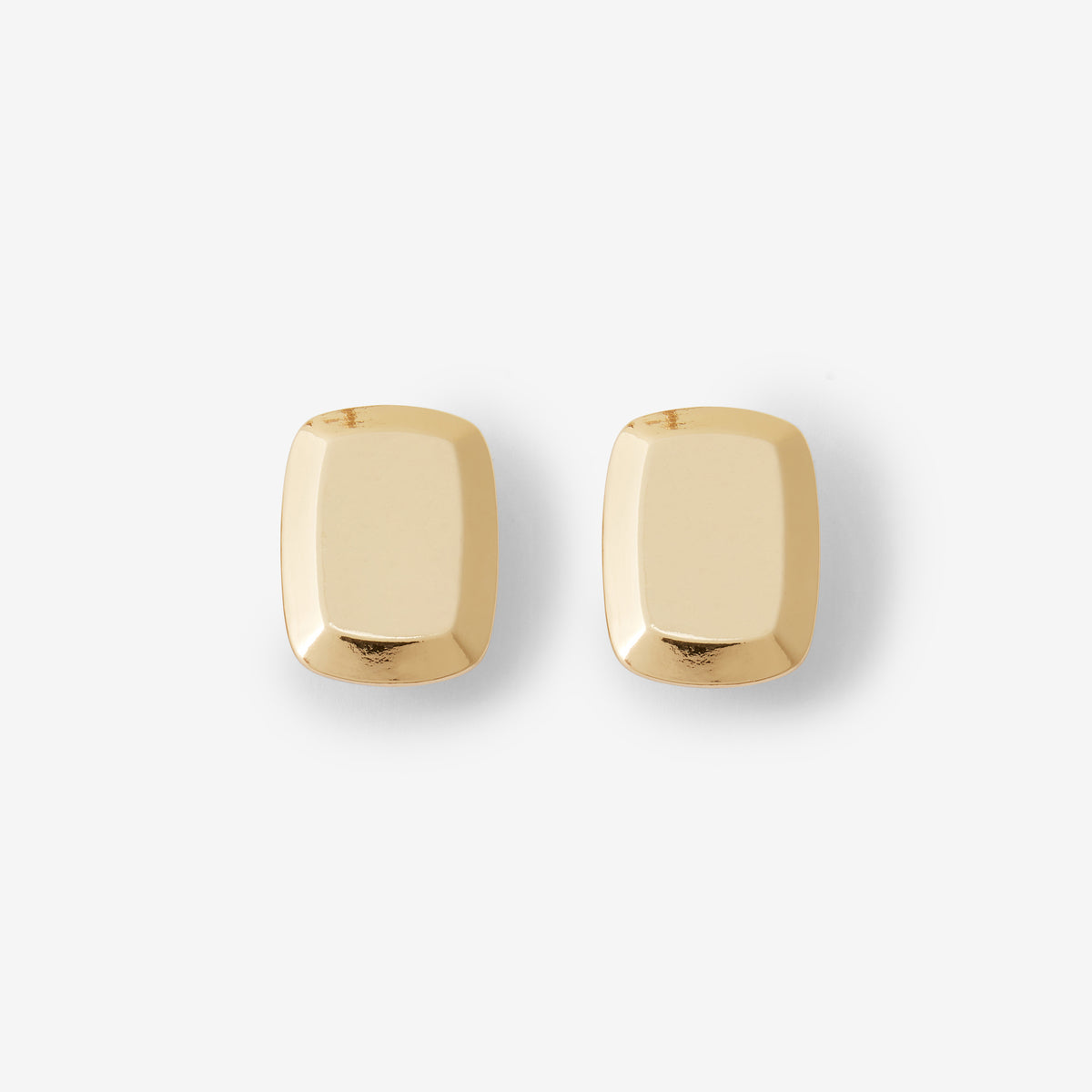 Boucles d'oreilles à clips carrés