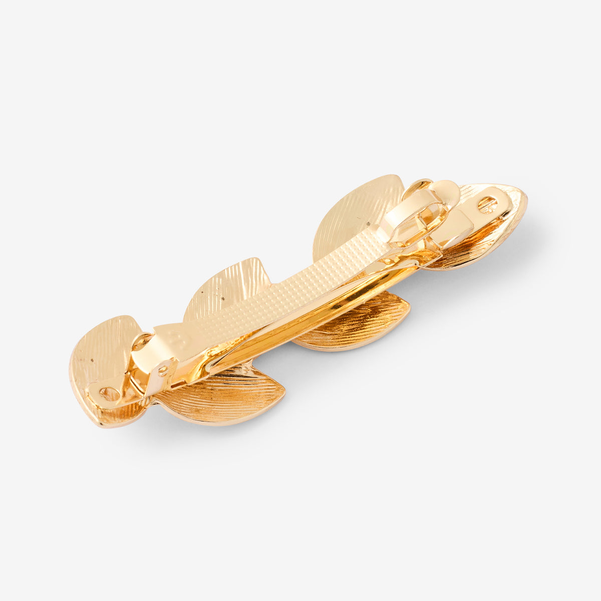 Barrette épi dorée