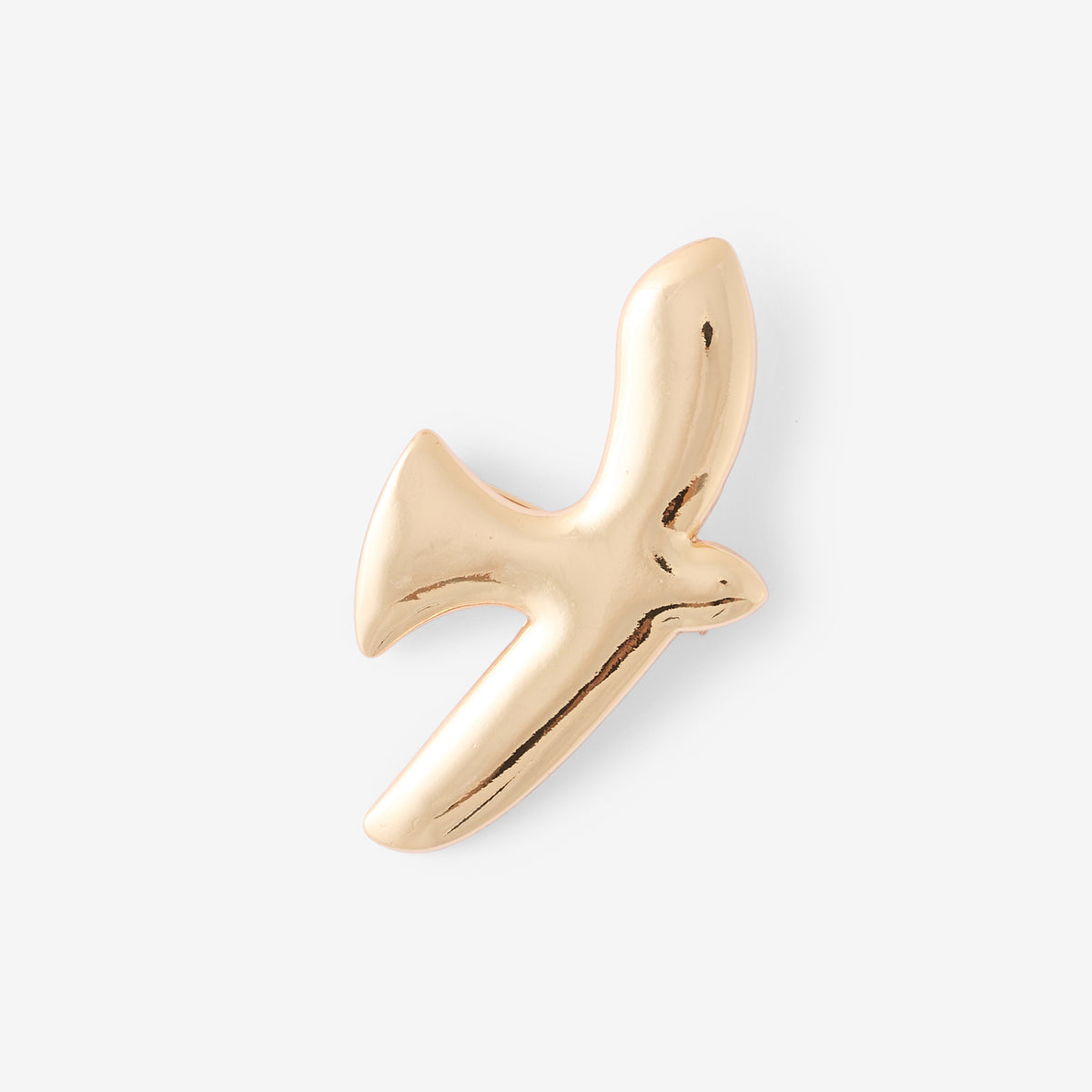 Broche oiseau doré