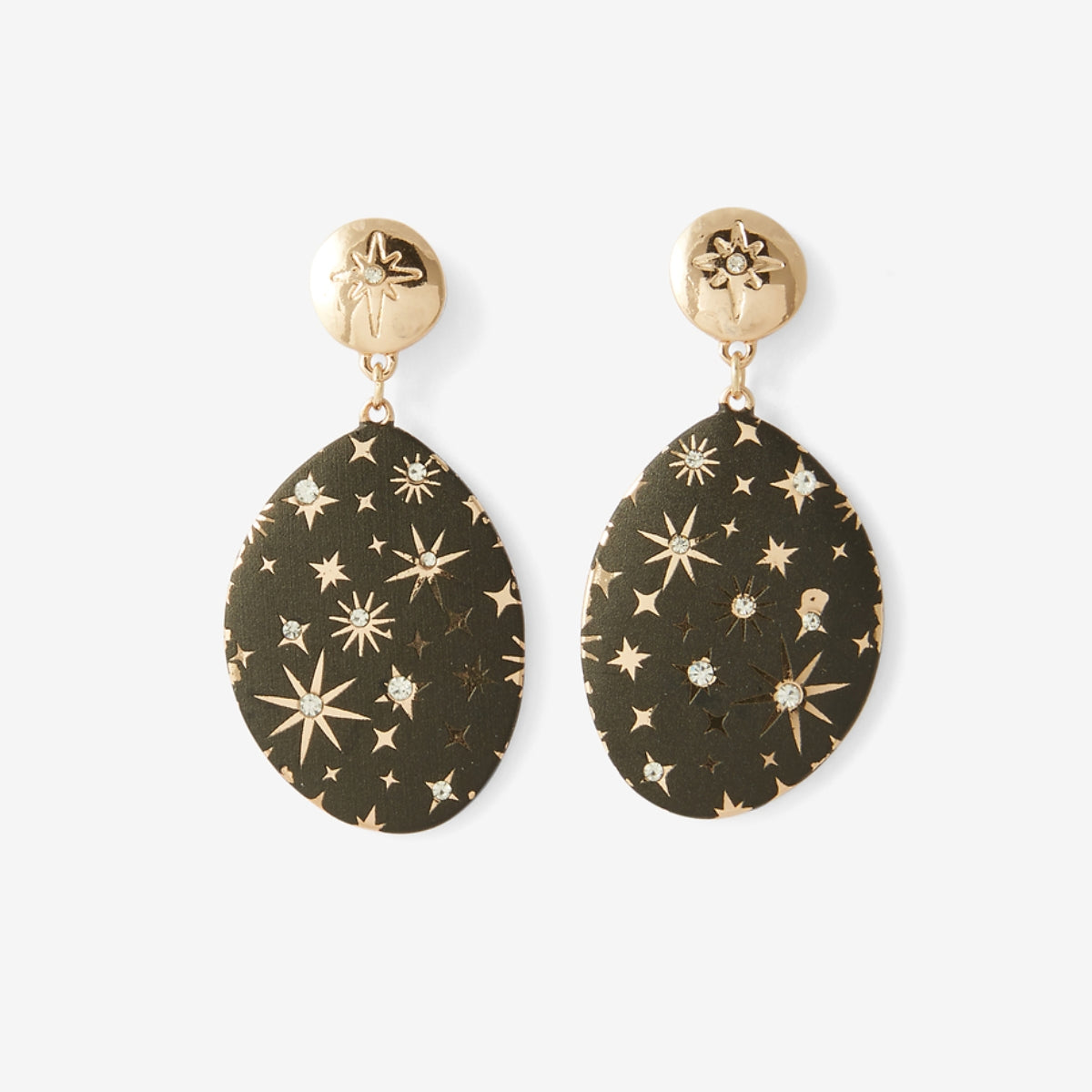 Boucles d'oreilles pendantes imprimé étoiles Balagane