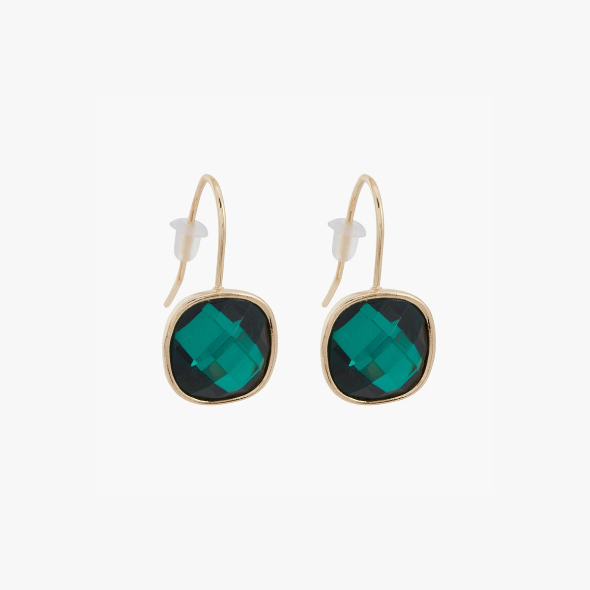 Boucles d'oreilles perles facettées