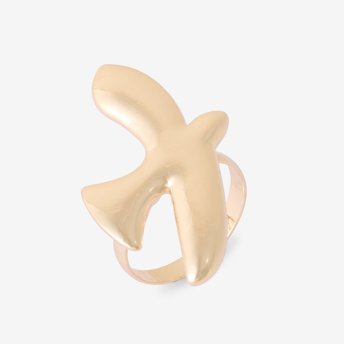 Bague oiseau doré