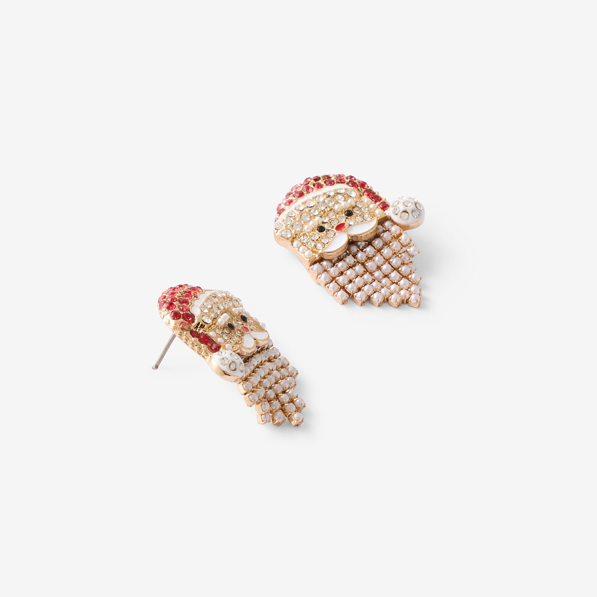 Boucles d'oreilles Père Noël