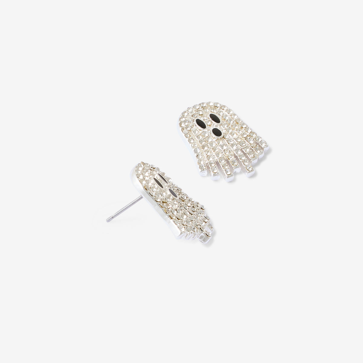 Boucles d'oreilles Halloween fantômes à strass