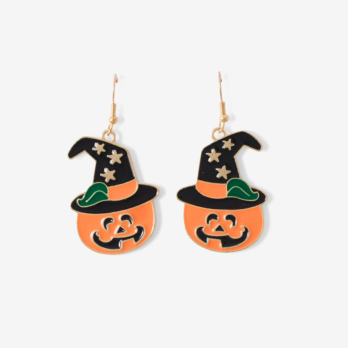 Boucles d'oreilles citrouilles Halloween