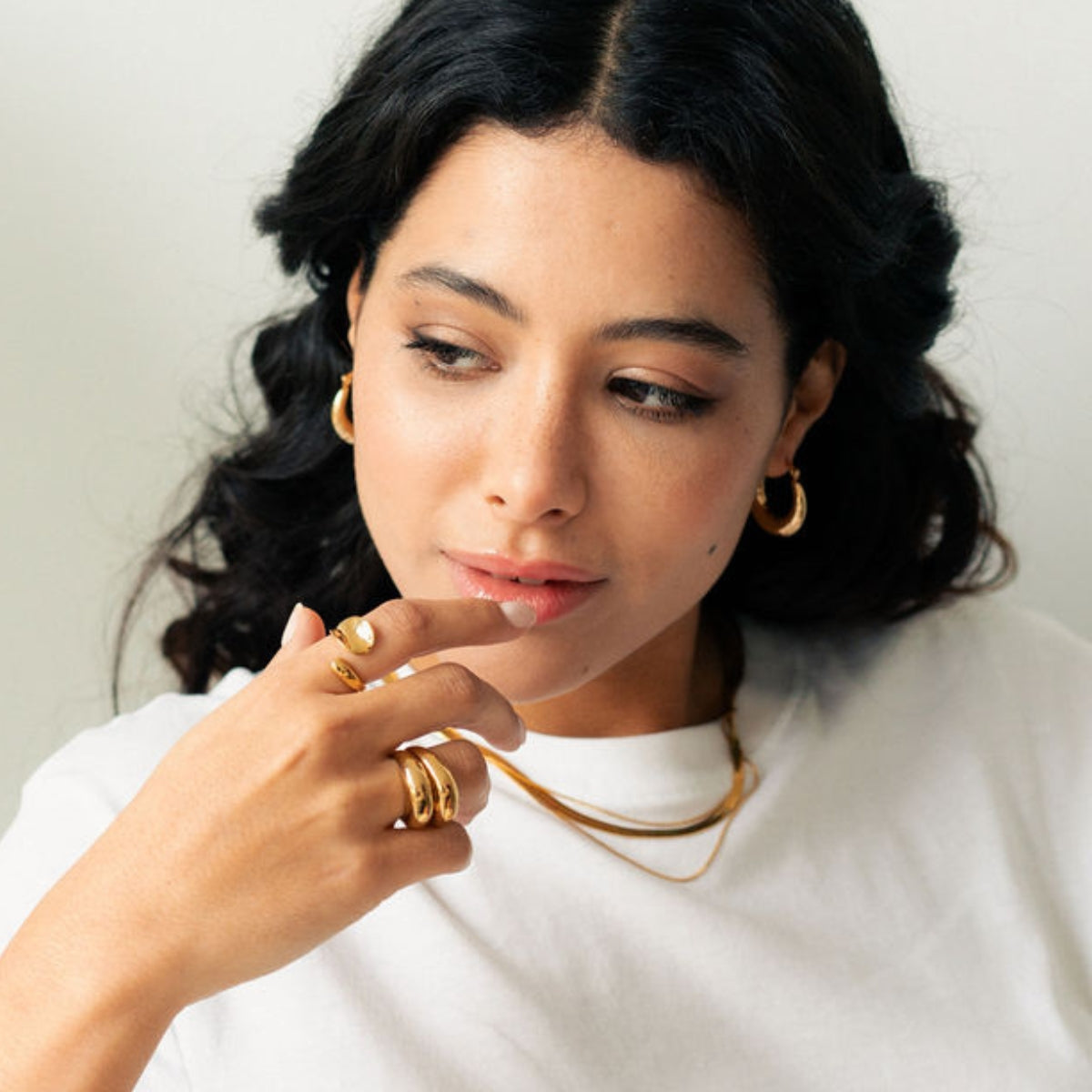 Bague ouverte acier inoxydable