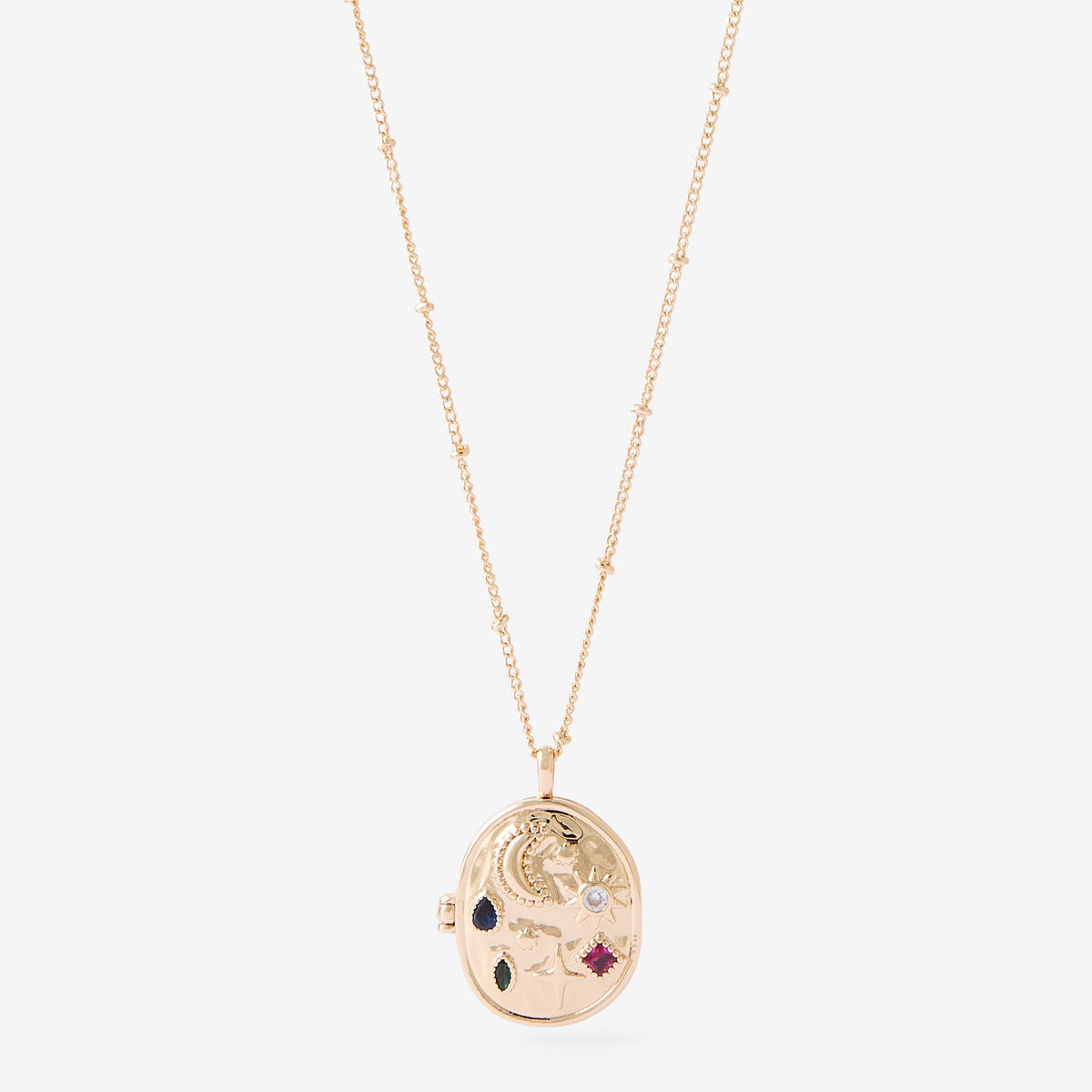 Collier à médaillon