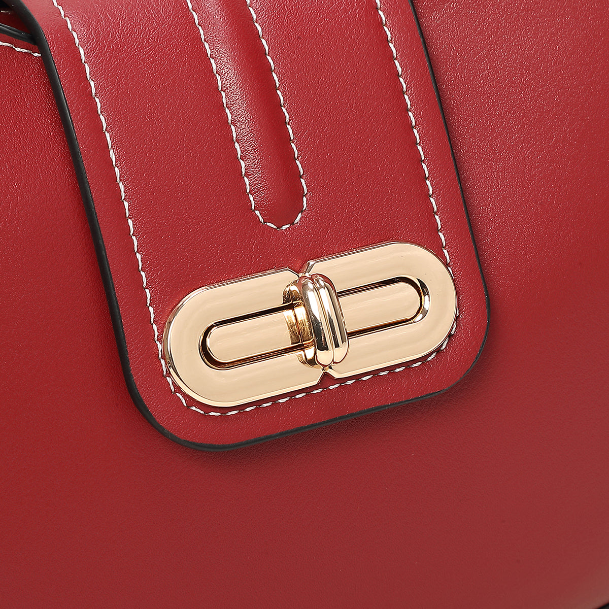 Sac porté épaule rouge