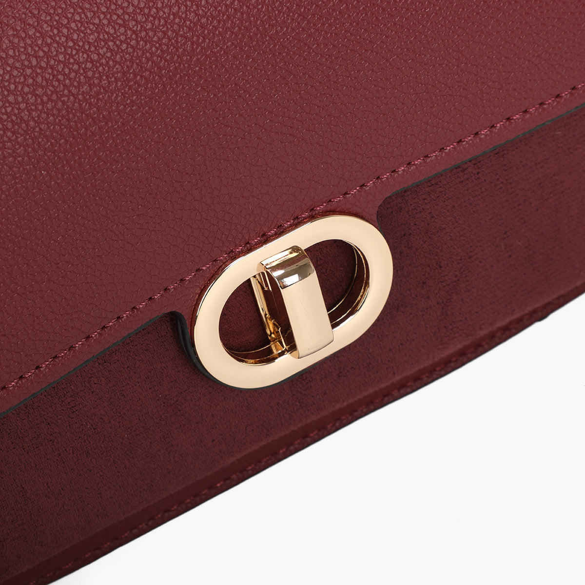 Sac à bandoulière bordeaux