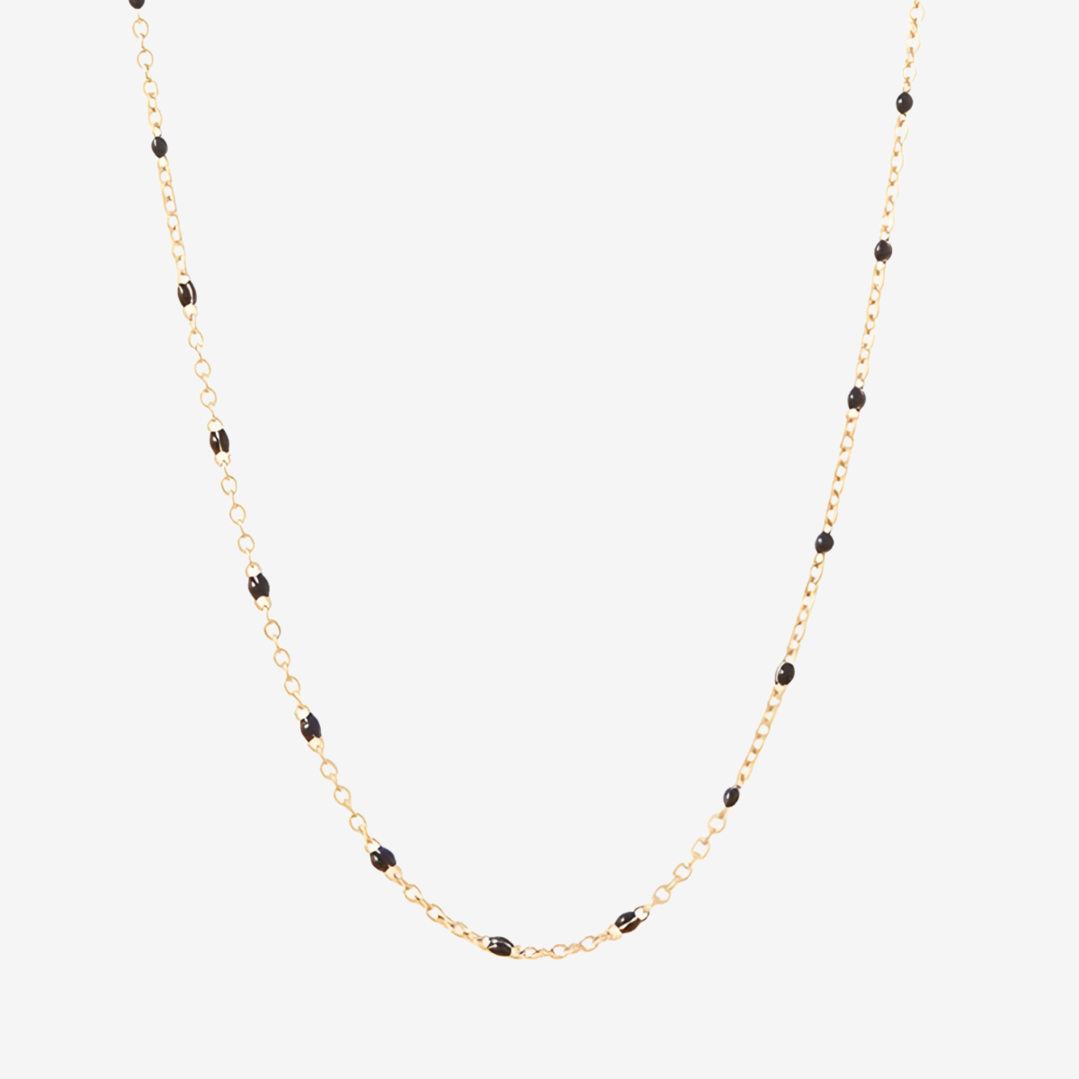 Collier chaine acier inoxydable et époxy