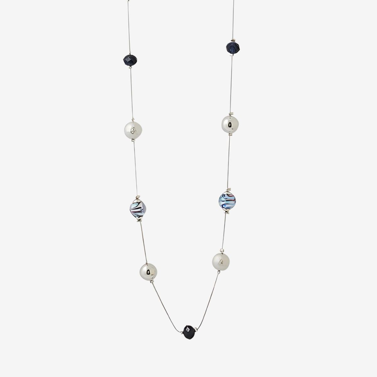 Sautoir perles fantaisie