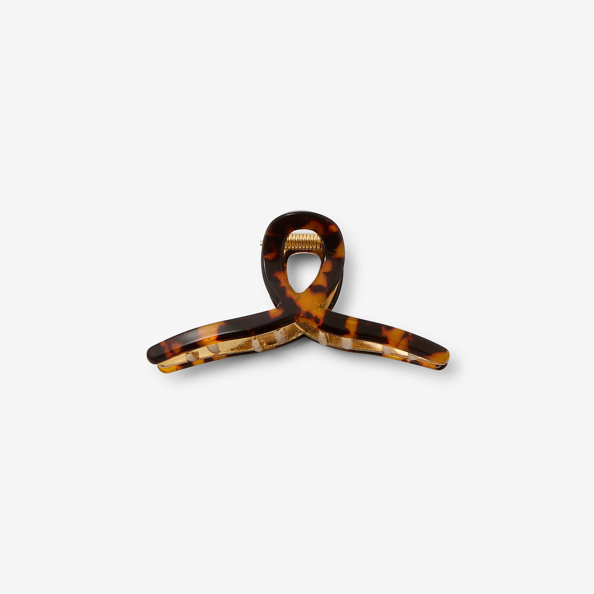 Pince à cheveux motif écailles