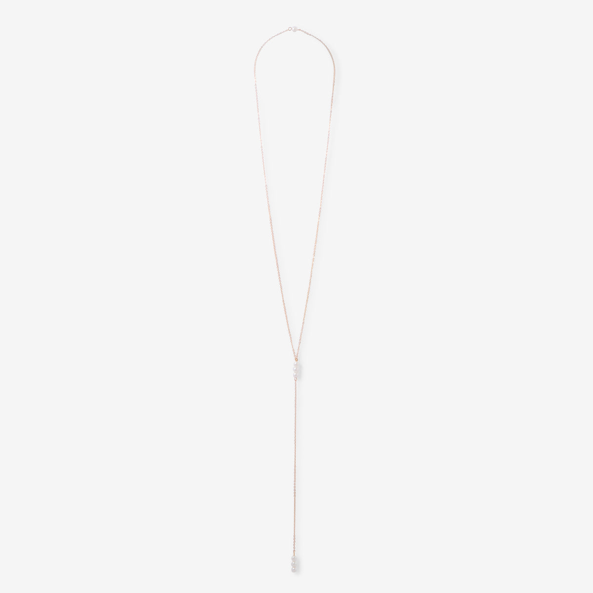 Collier de dos avec perles