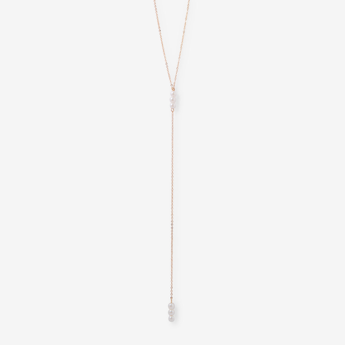 Collier de dos avec perles