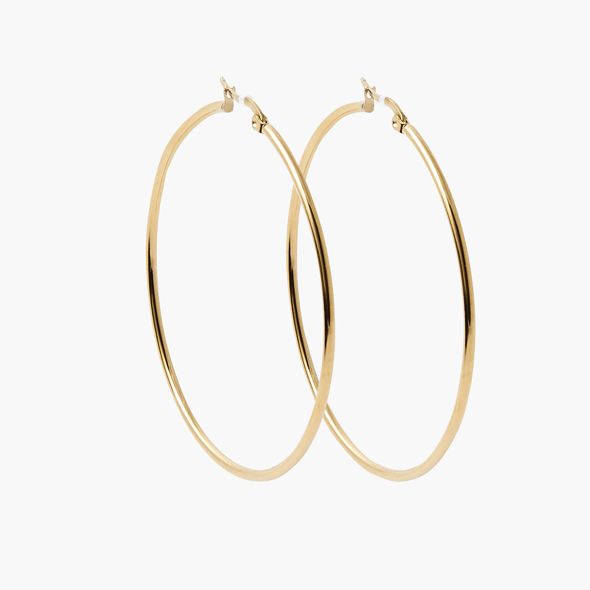 Créoles en acier inoxydable 60mm