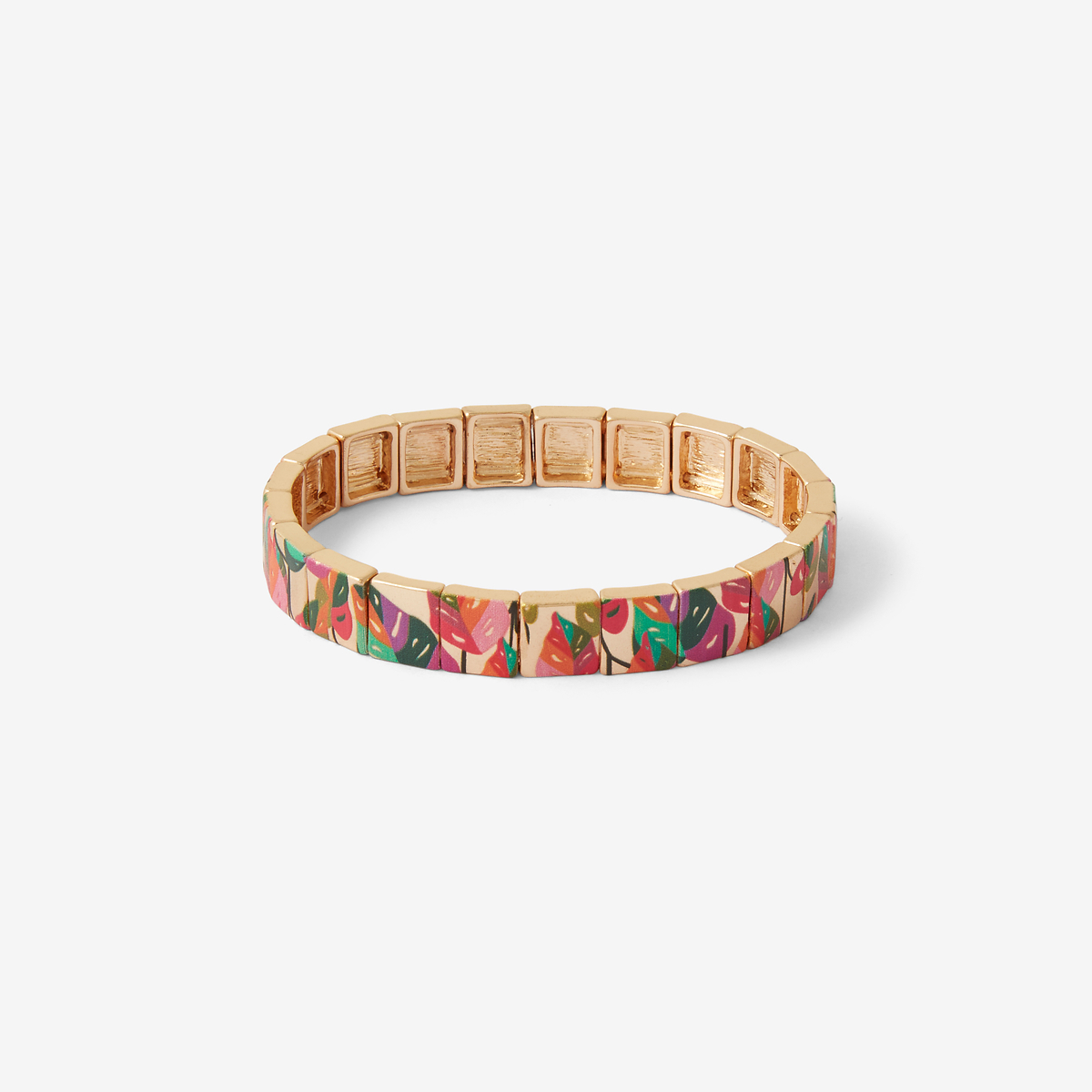 Bracelet Balagane imprimé tropical