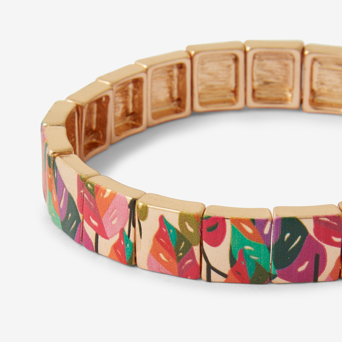 Bracelet Balagane imprimé tropical