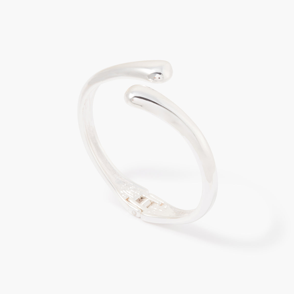 Manchette articulée argentée