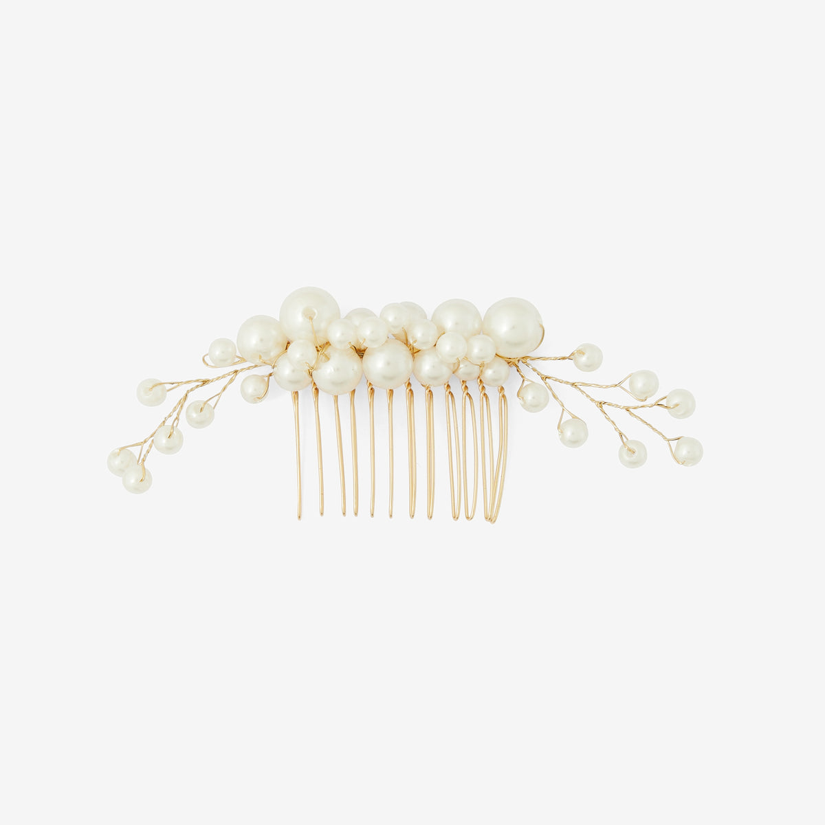 Peigne à cheveux de cérémonie perlé