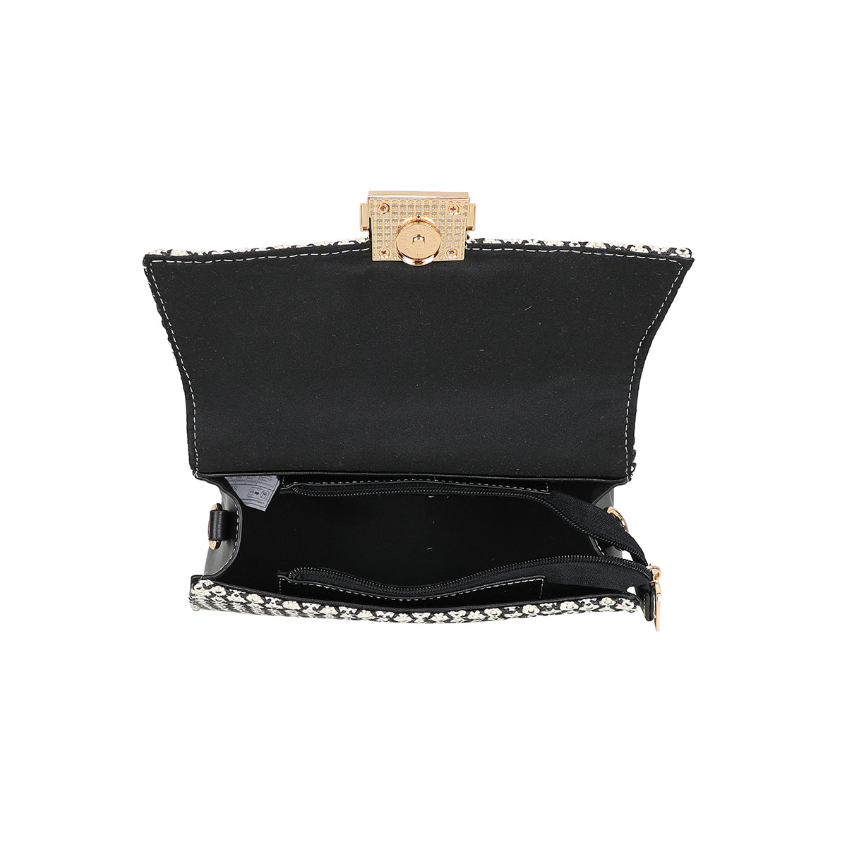 Petit sac cartable noir avec bandoulière