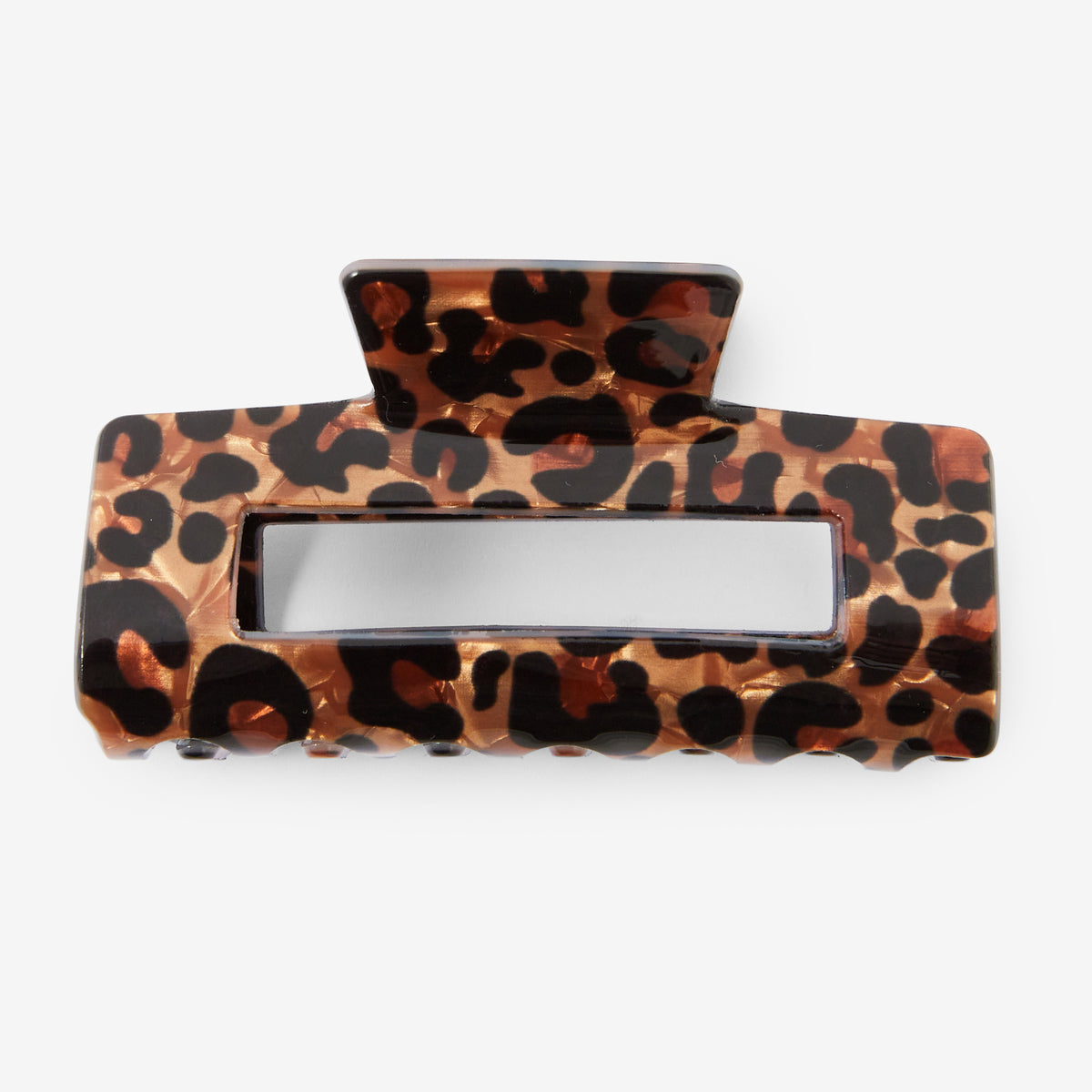 Pince crabe rectangulaire léopard