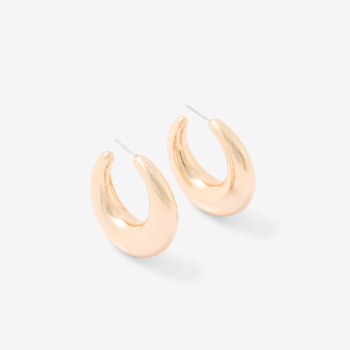 Créoles épaisses dorées