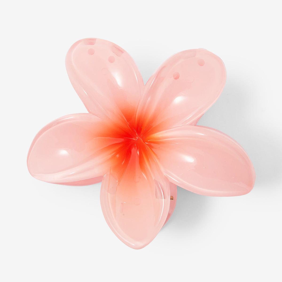 Pince à cheveux fleur tropicale fuchsia