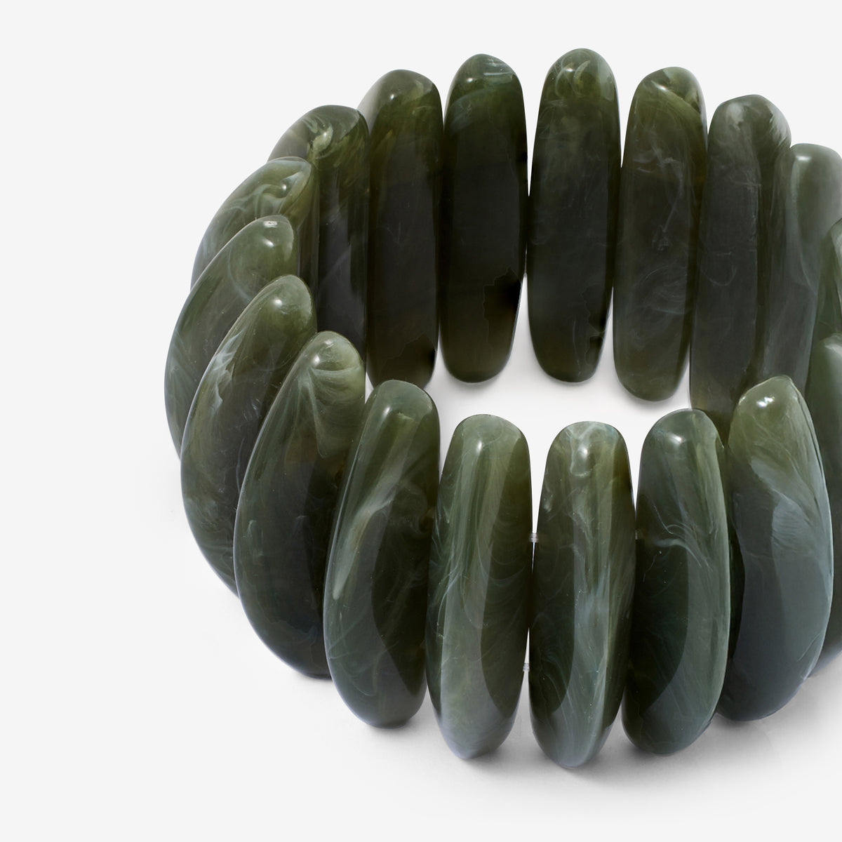 Manchette verte élastique