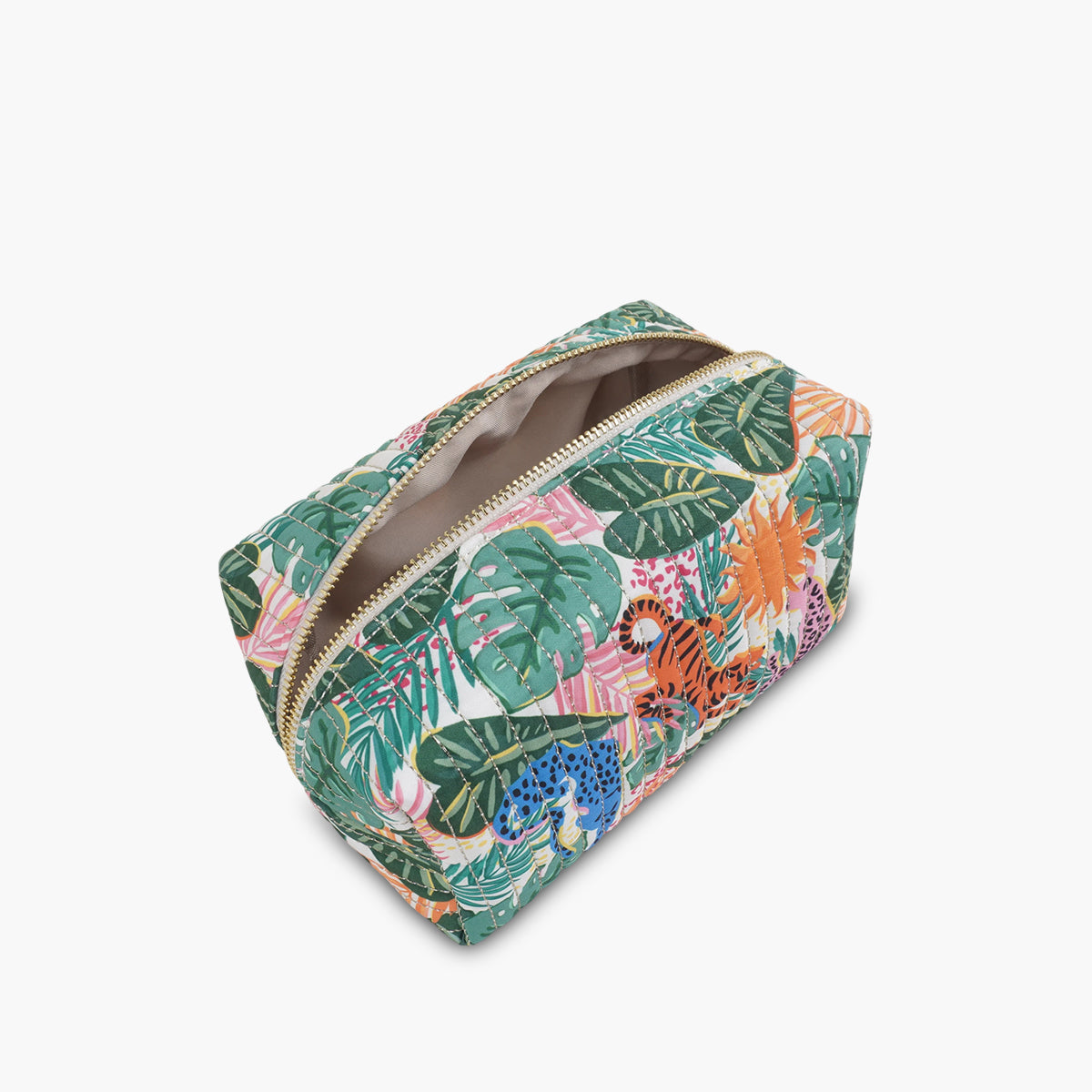Trousse matelassée Jungle Pop