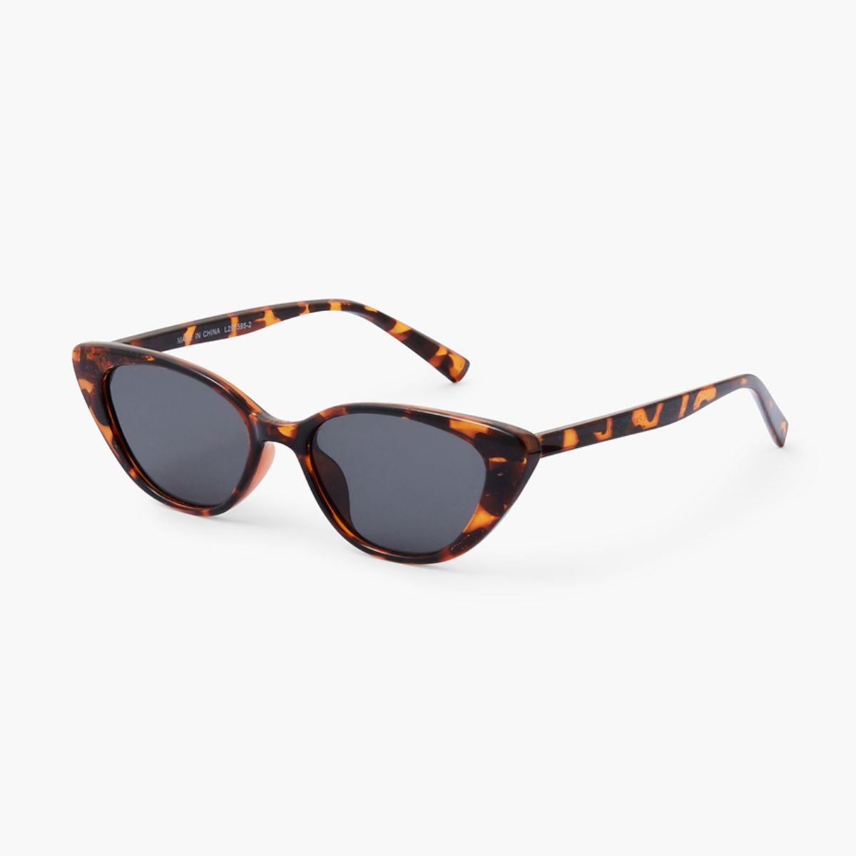 Lunettes de soleil écailles forme cat eye