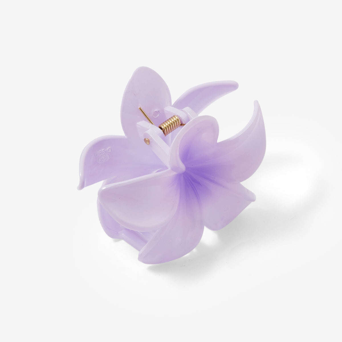 Pince à cheveux fleur tropicale violette