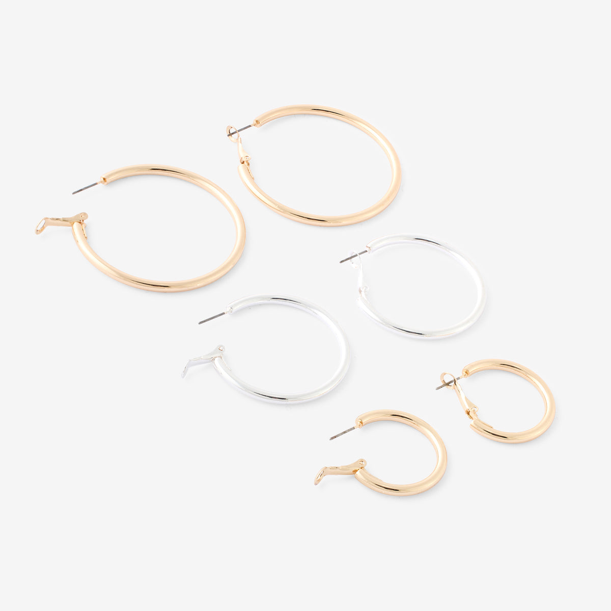 Set de 3 paires de créoles