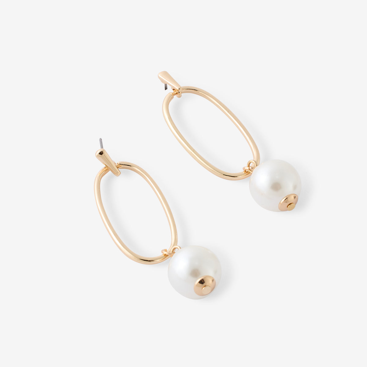 Boucles d'oreilles pendantes perles