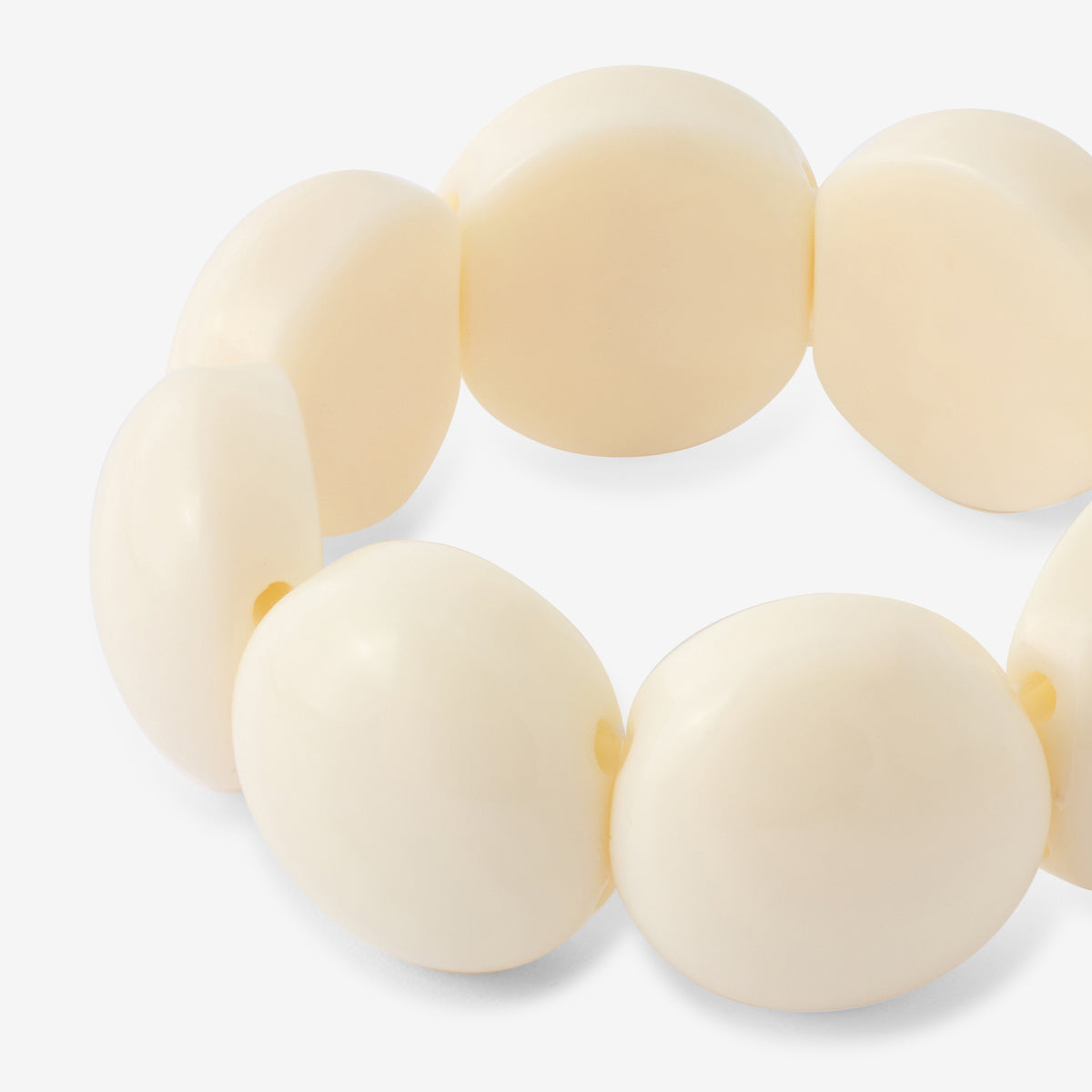 Bracelet élastique ivoire