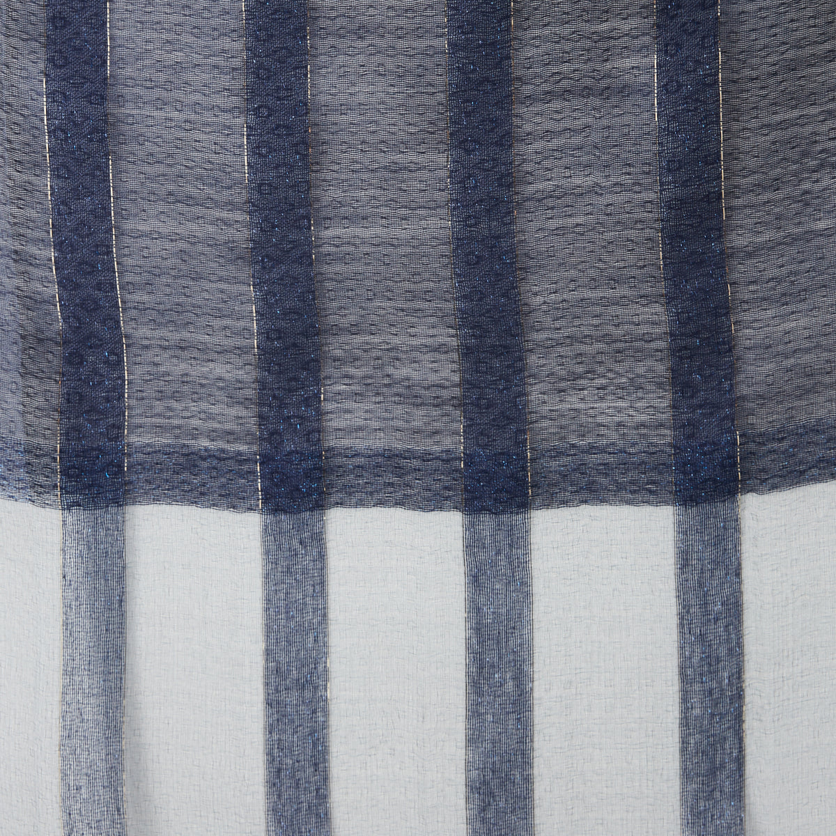 Foulard bleu marine en soie