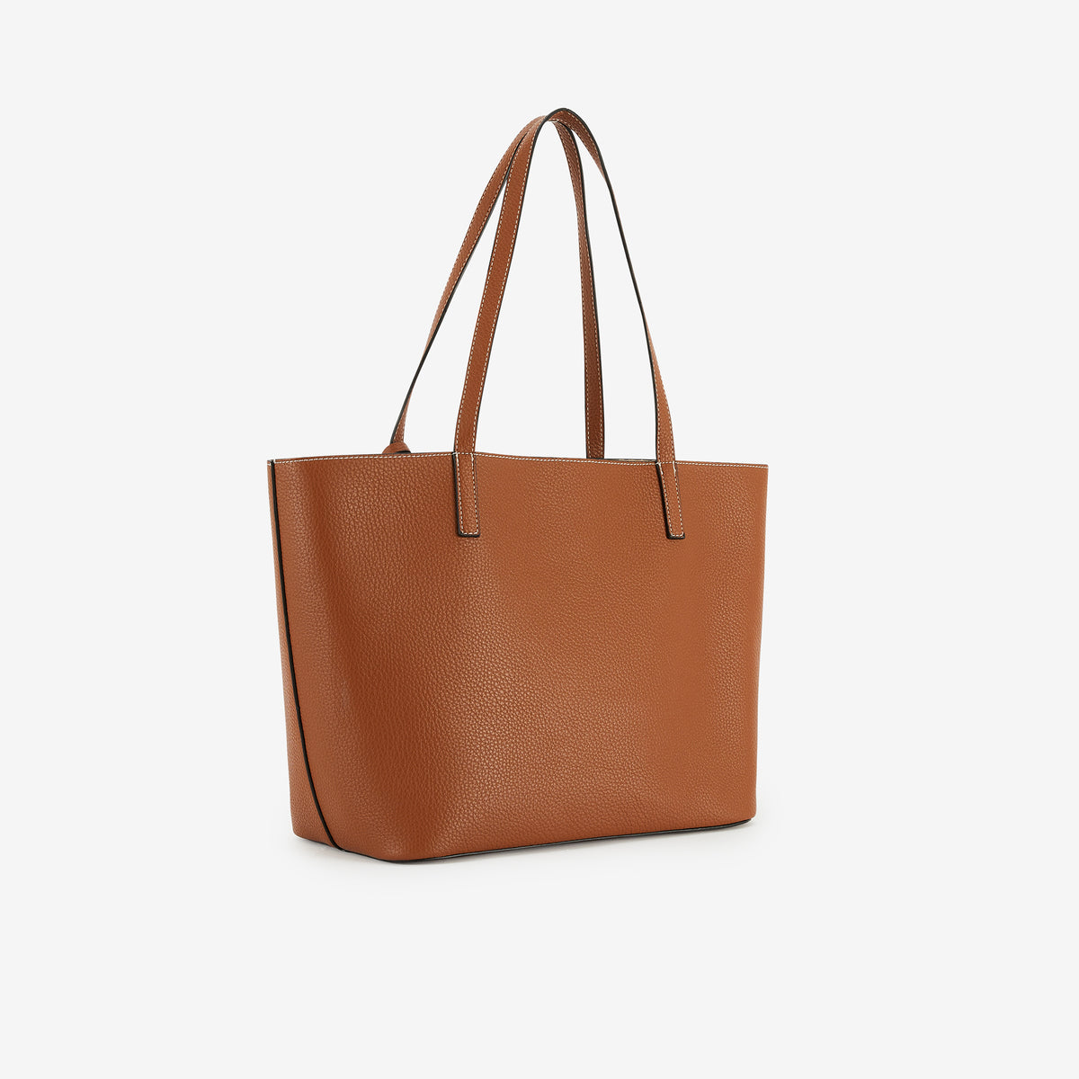 Cabas camel effet grainé