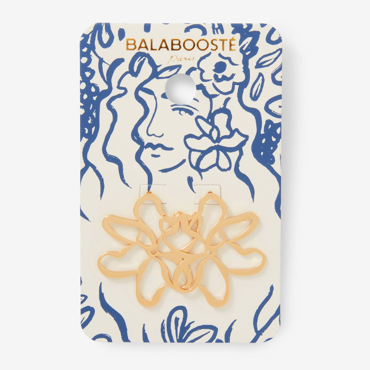 Boucles d'oreilles fleurs x La Maison des Femmes