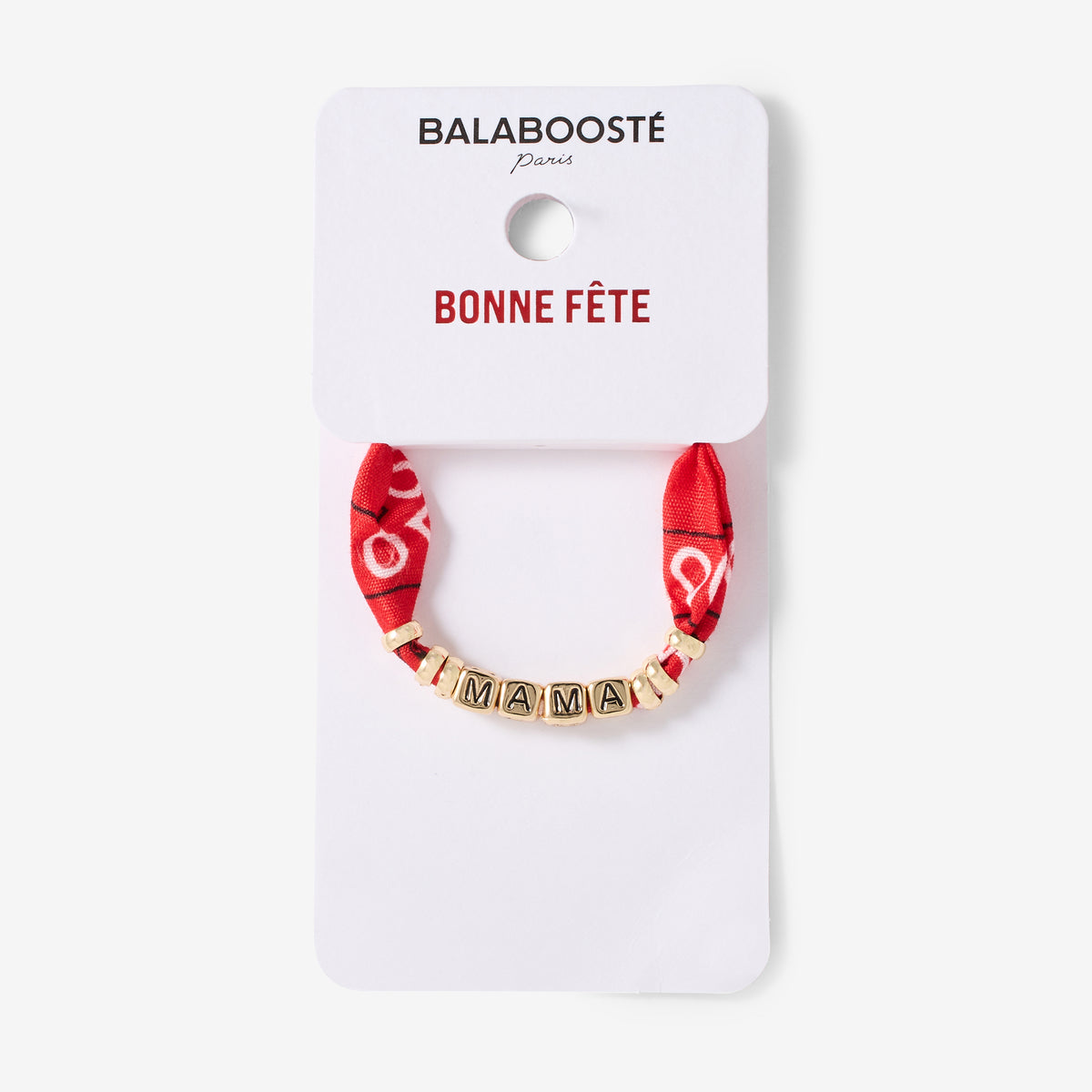 Bracelet MAMA tissu bandana