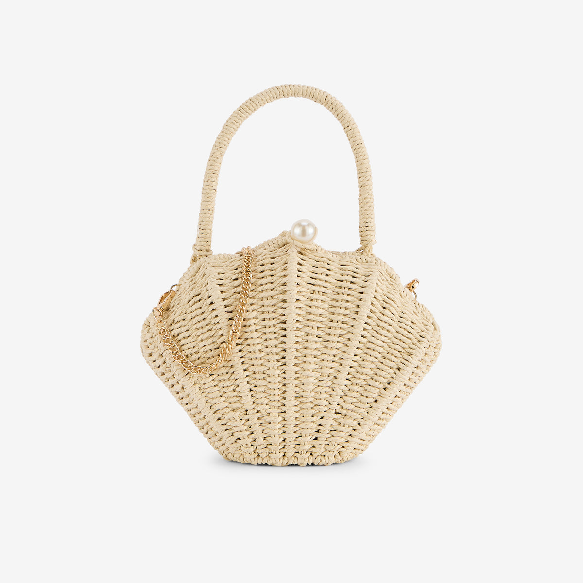 Sac coquillage ivoire